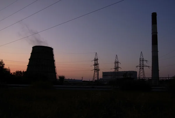 Електростанція — стокове фото