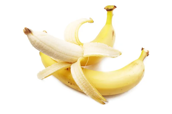 stock image Bananas + peeled Banana