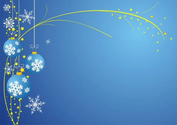 抽象的なクリスマス背景ベクトル — ストックベクタ