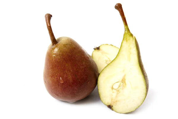 Sliced ripe pear — Stock Photo, Image