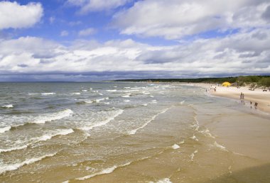 Baltık Denizi kıyısında