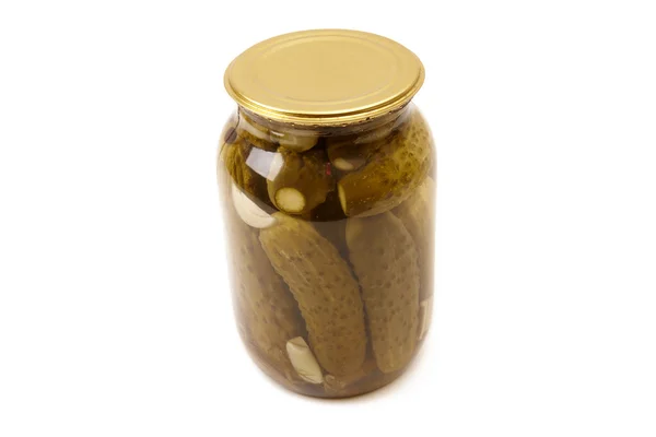 Jars of pickles — Stock Photo, Image