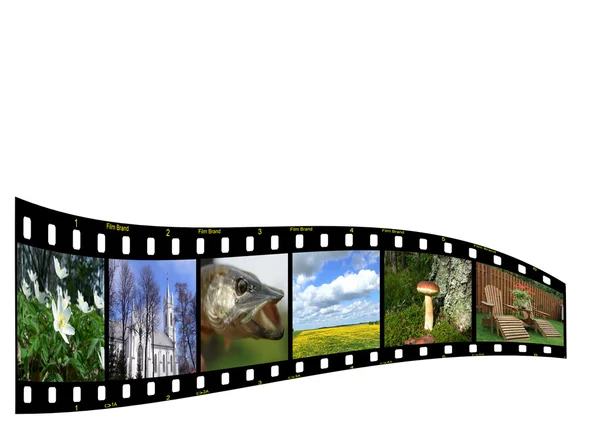 Filmstrip con copyspace — Foto Stock