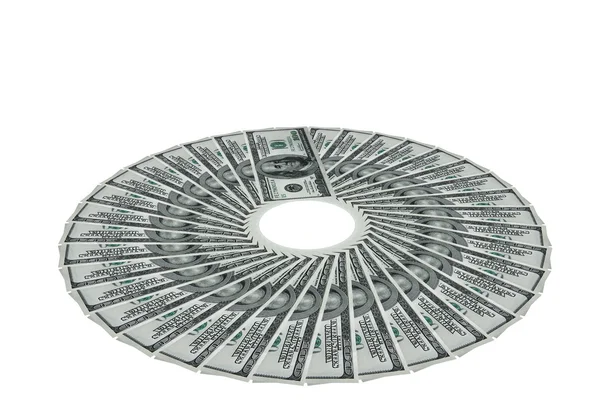 Банкноты долларов США — стоковое фото
