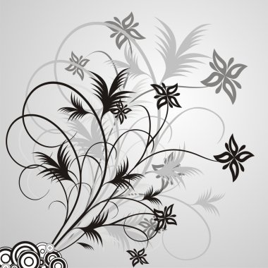 Floral ellements clipart