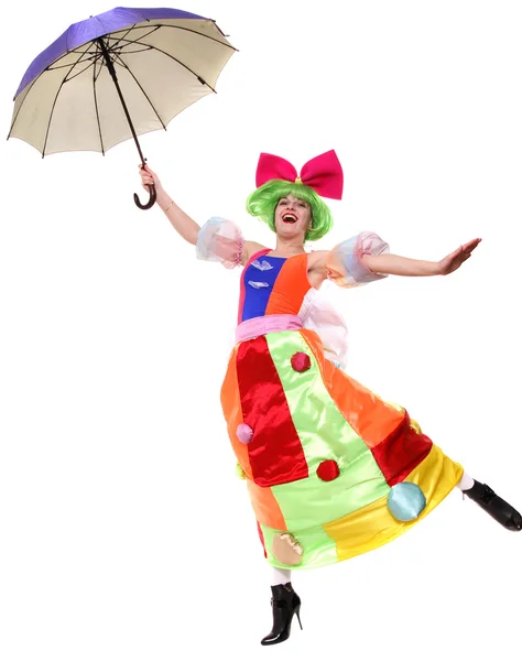 Śmieszne umbrella — Zdjęcie stockowe