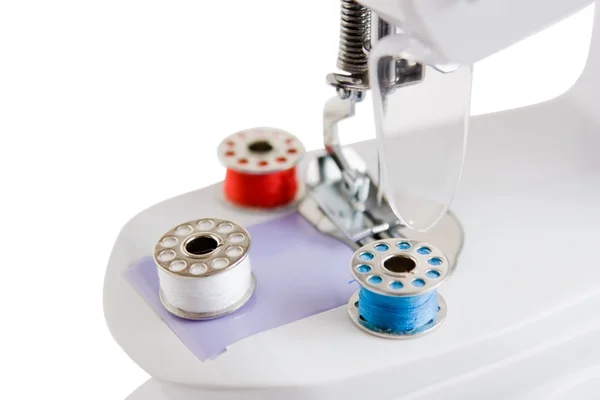 Sewing machine. macro — Stock Photo, Image