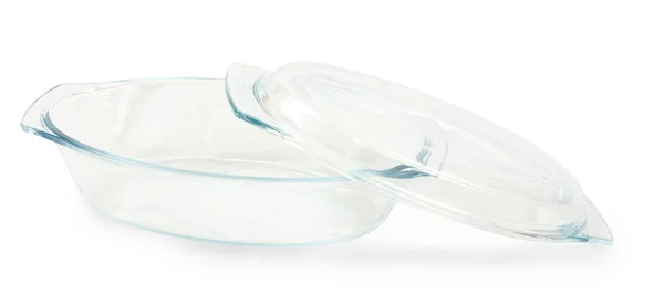A glass dish — Stock Photo, Image
