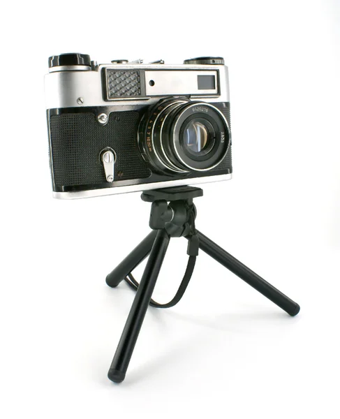 Staromódní fotografické kamery — Stock fotografie