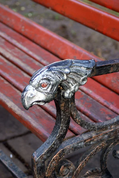 Elbow of bench — Stock Photo, Image