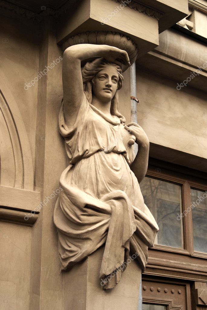 Caryatid — Stock Photo © raikhel #1513807