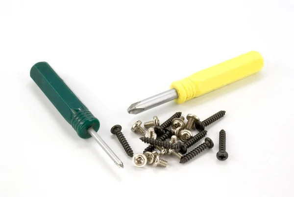 stock image Screwdrivers and screws