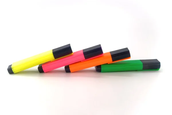 Set of highlighters — Stock Photo, Image