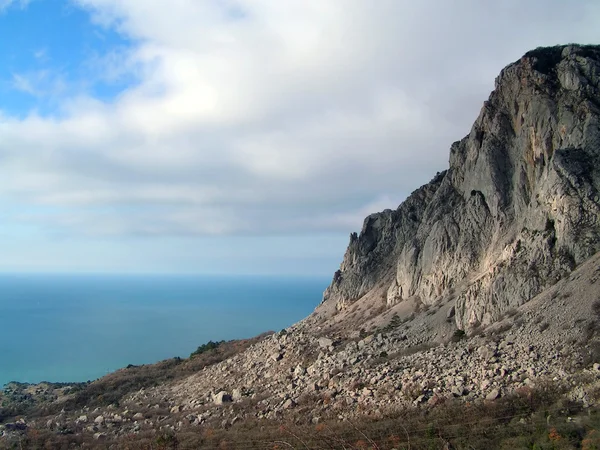 kayalar ve deniz