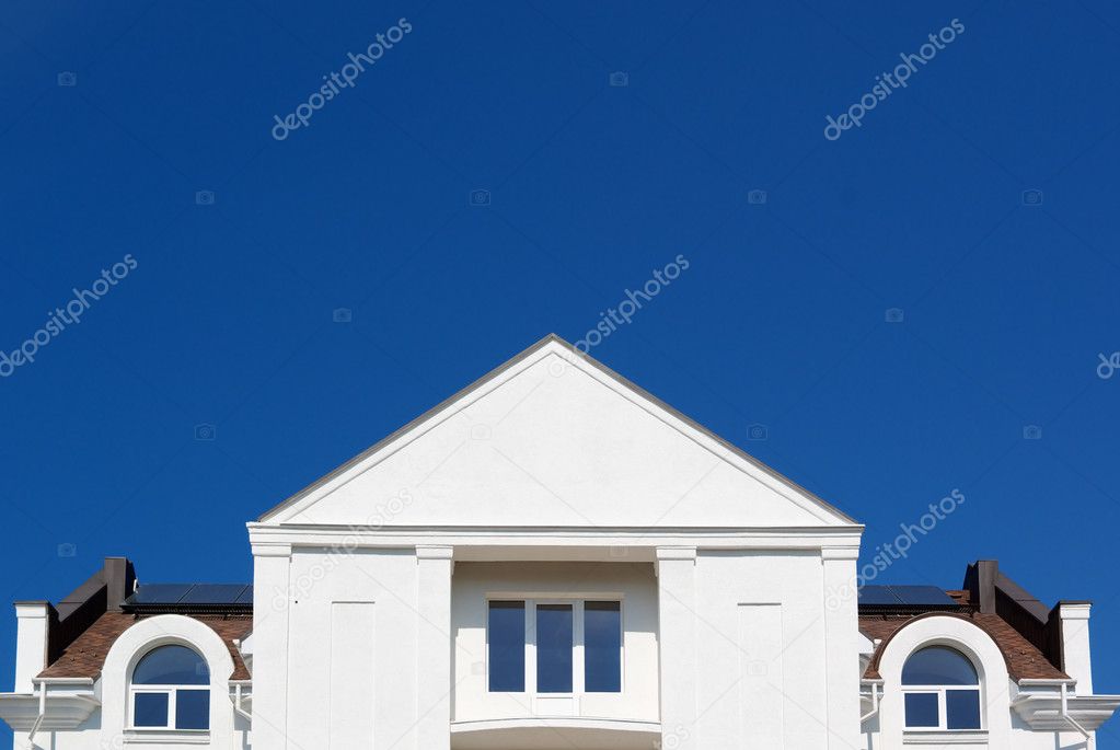 Roof of big house