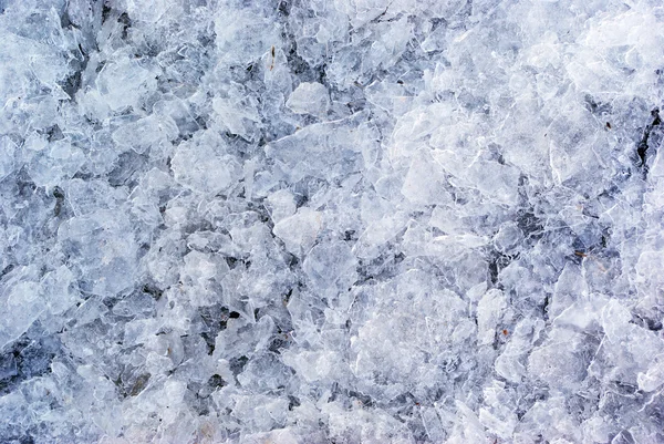 Textura de gelo quebrado — Fotografia de Stock