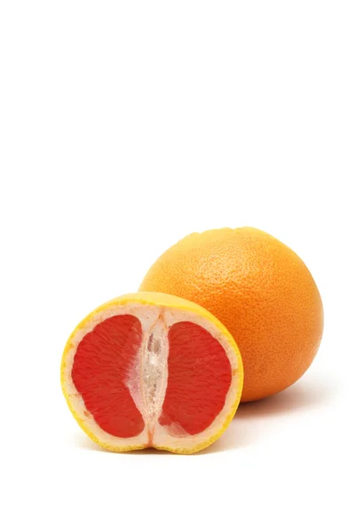 Isolert grapefrukt . – stockfoto