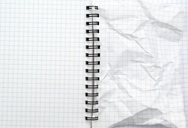 Texture of note pad — Stock Photo, Image