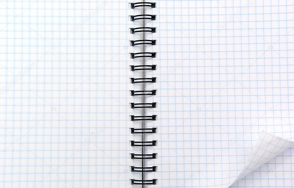 Texture of note pad