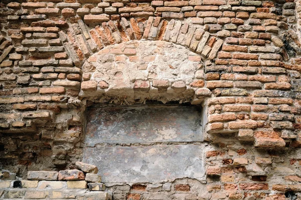 Parede de tijolo antigo — Fotografia de Stock