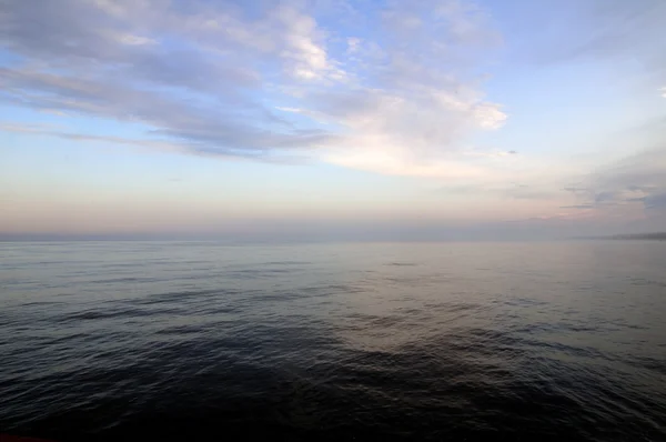 Niebla sobre el mar Báltico — Foto de Stock