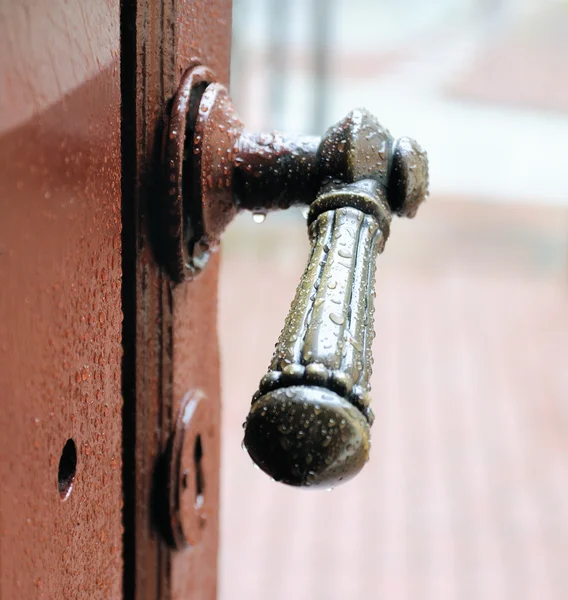 A maçaneta da porta — Fotografia de Stock