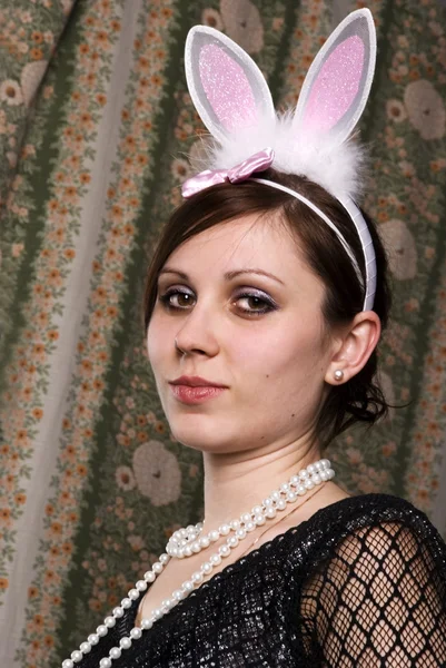 The woman hare — Stock Photo, Image