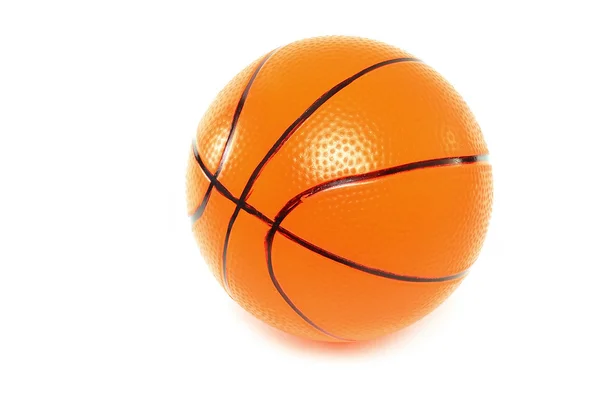 stock image Basketball toy on white background