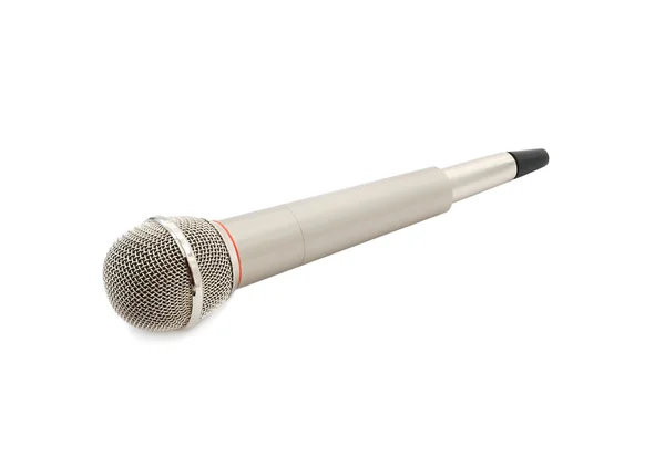 Microphone without curly cable in diagon — Stock Photo, Image