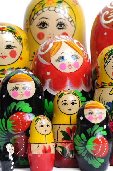 Matreshka ляльки — стокове фото