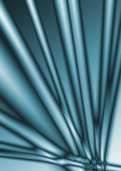 stock image Blue glass lines cubic abstract backgrou