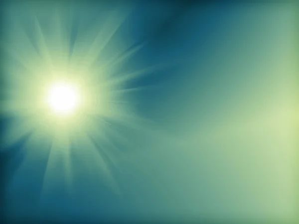 Cyfrowo wygenerowany obraz słońca — Zdjęcie stockowe