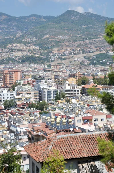 stock image Houses of Alanya, Turkey