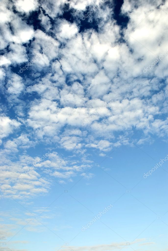 Blue sky with cloud high contrast — Stock Photo © jordano #1101016