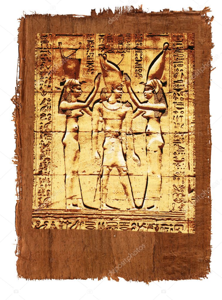 Papyrus of egyptian ancient history