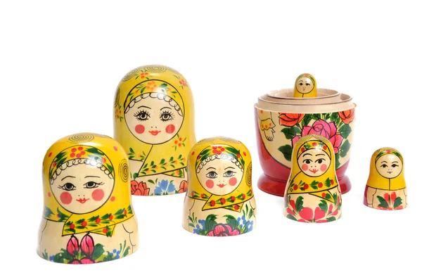 Matreshka ляльки — стокове фото