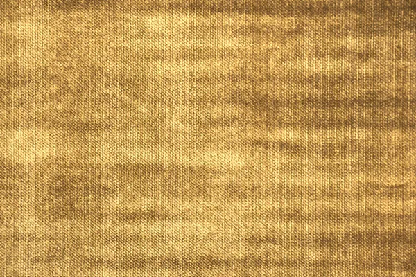 金色织物纹理 — 图库照片