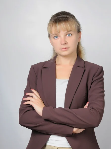 Portret of business woman — Stock Photo, Image