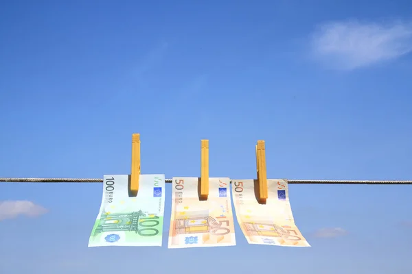 stock image Euro banknotes