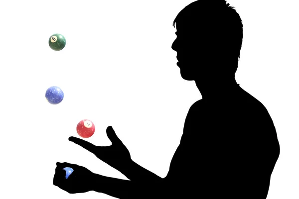 Žonglér — Stockový vektor