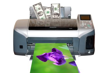 Photoprinter clipart