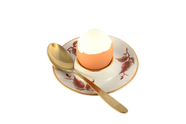 Poulet cuit aux œufs — Photo