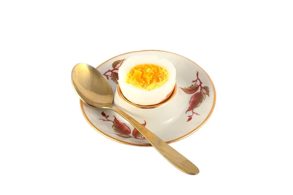 Яйце приготовлену курку — стокове фото