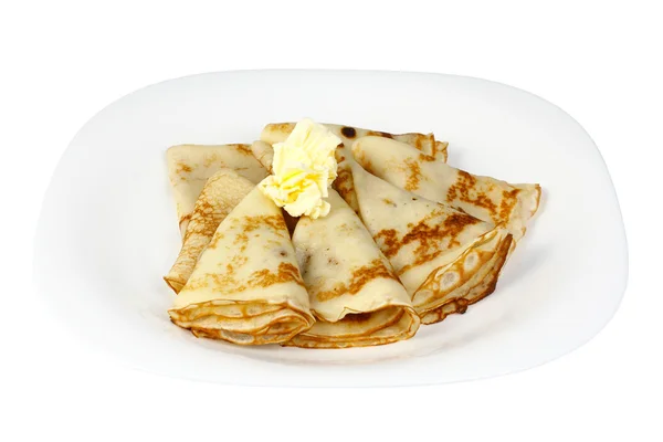Pancakes for Shrove Tuesday — Stock Photo, Image