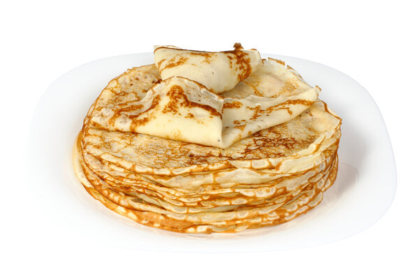 Pancakes for Shrove Tuesday Royalty Free Stock Images