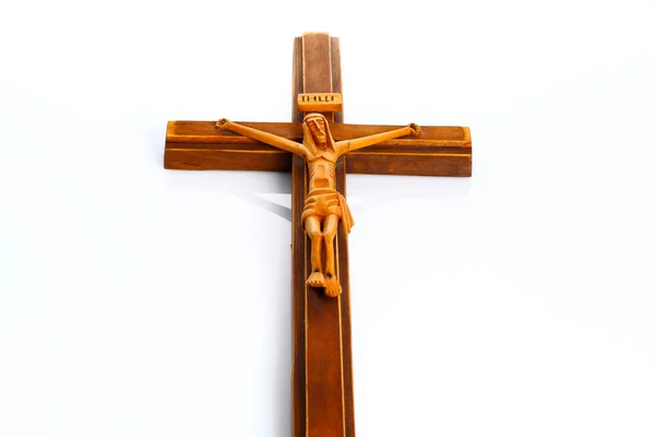 Jesus Christ crucified on the cross — Stock Photo, Image