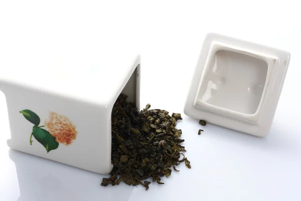 Feuilles de thé vert — Photo