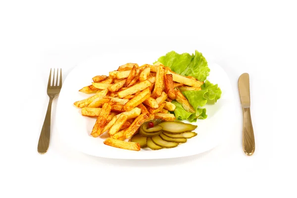 stock image Potatoes roasted small bars