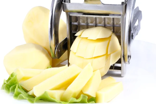 Máquina manual para cortar patatas —  Fotos de Stock