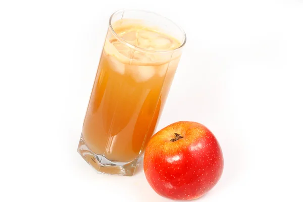 鲜榨苹果汁 — 图库照片